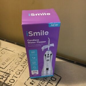 New I smile cordless water flosser